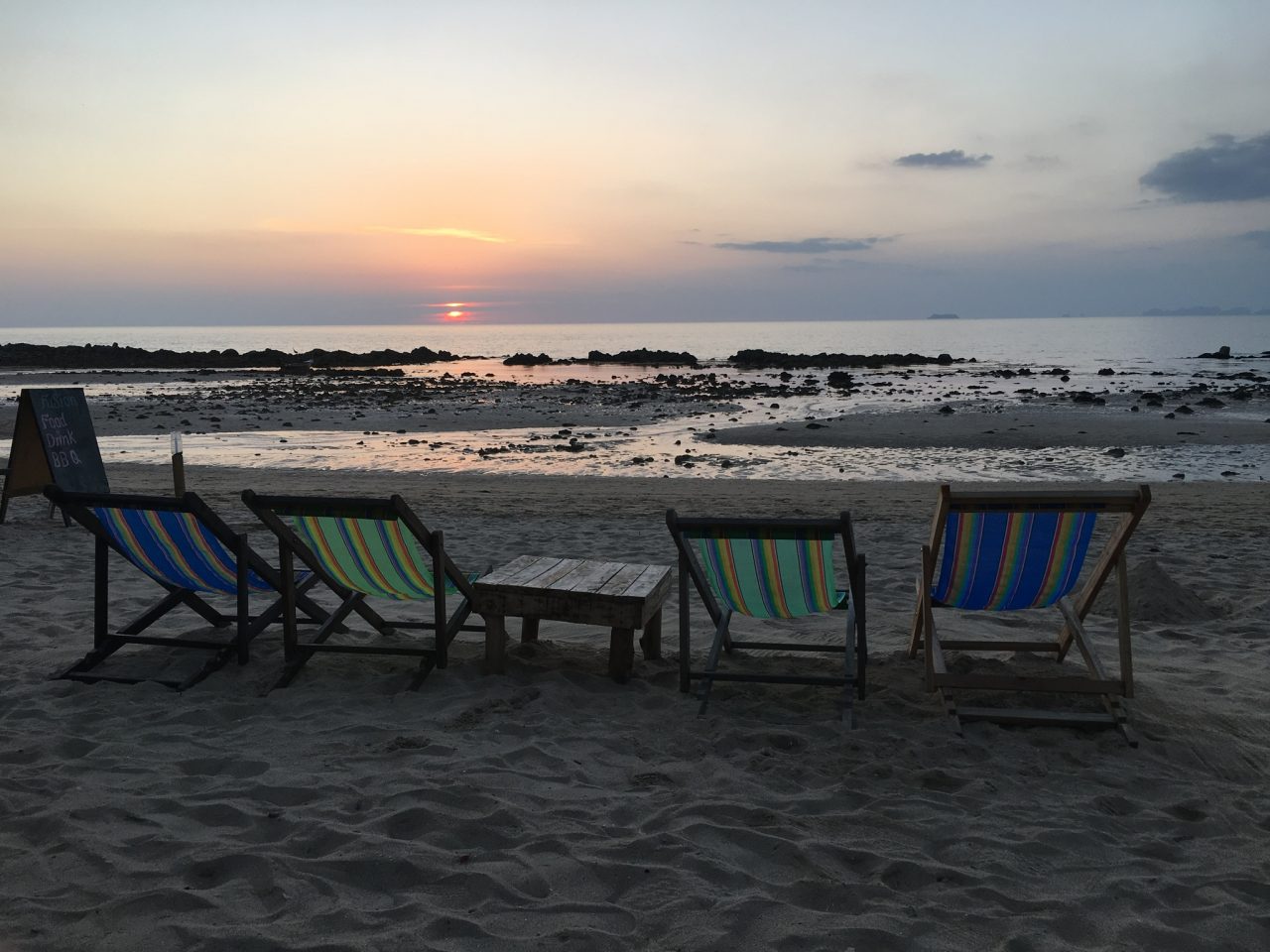 Gedankenwelt Klang am Strand